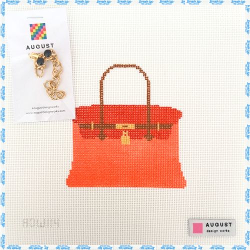 The Bougie Bag Charm - Orange
