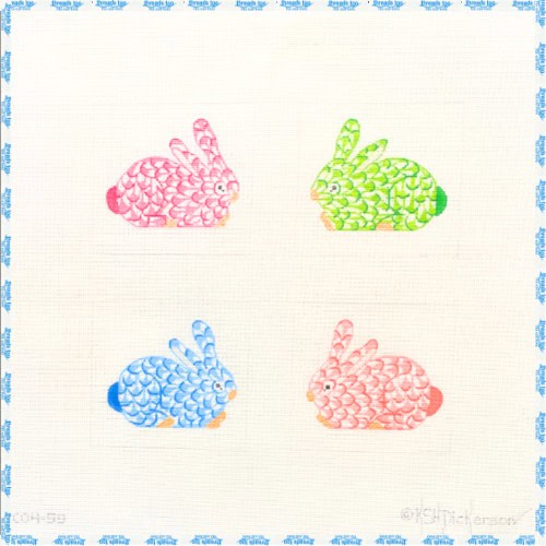 Fishnet Bunny Costers