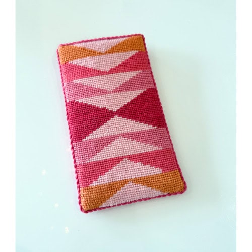 Flying Geese Sunglass Case Coral