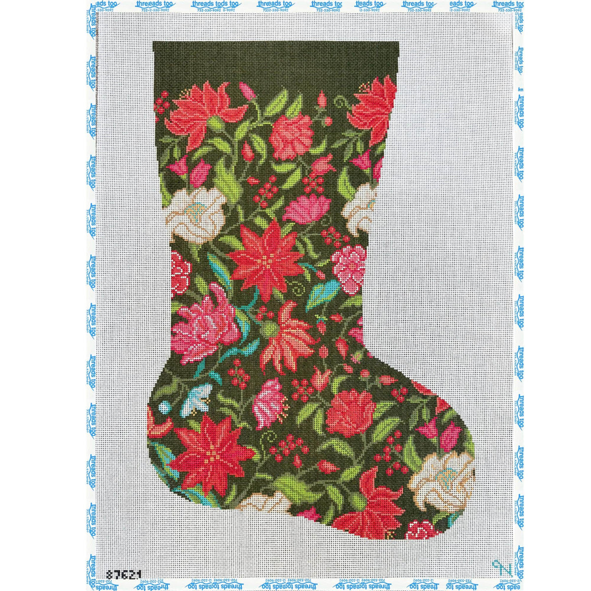 Garden Tapestry Stocking, Cypress