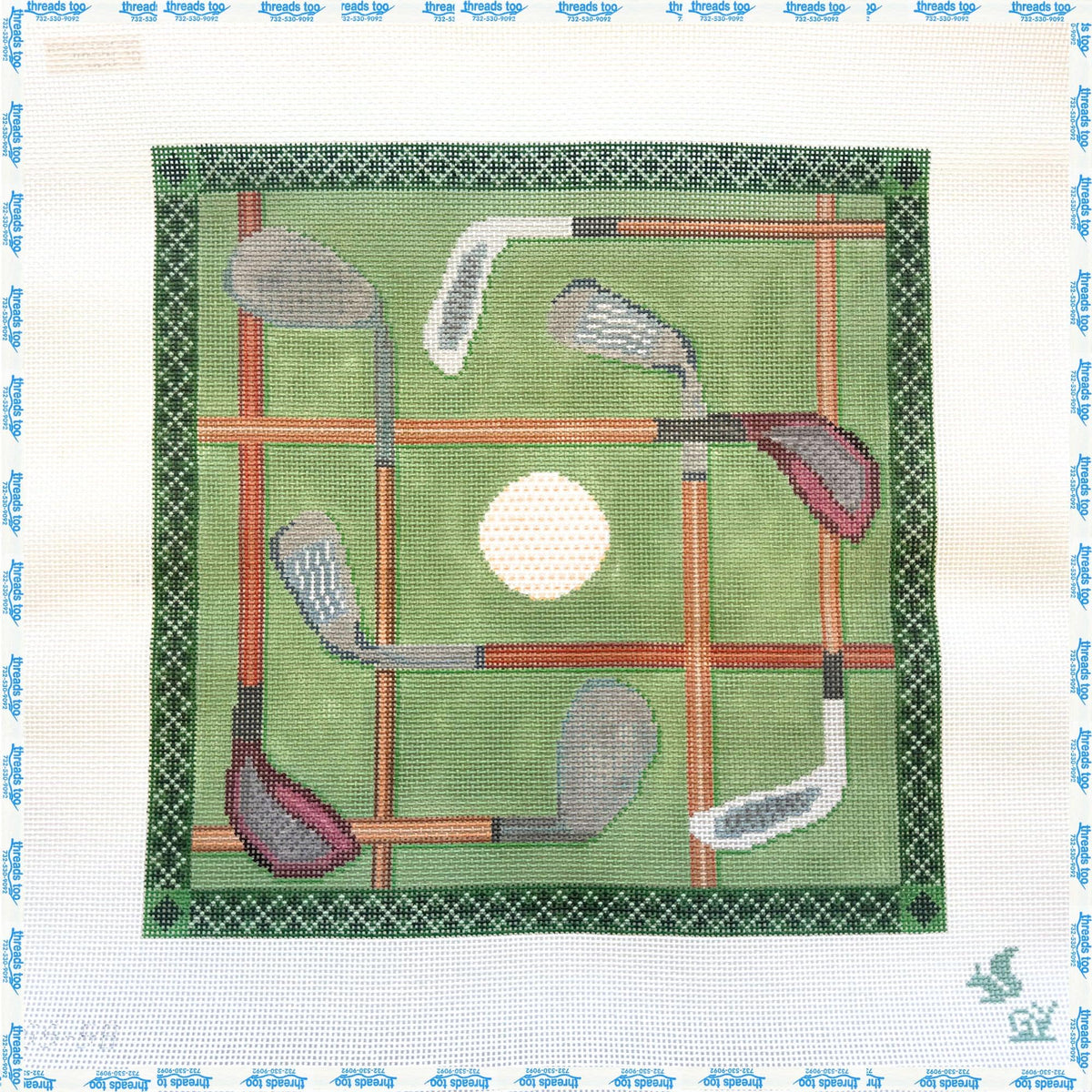 Vintage Golf Pillow