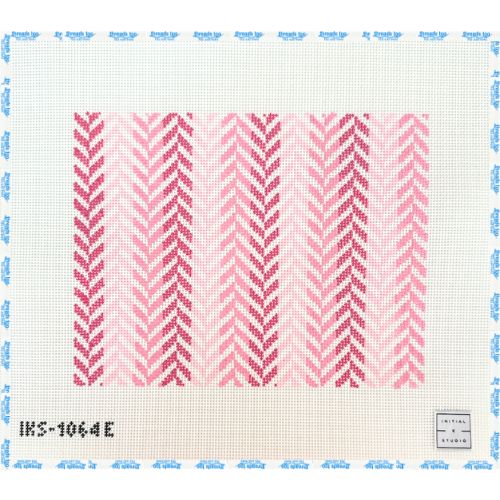 Herringbone Clutch - Pink