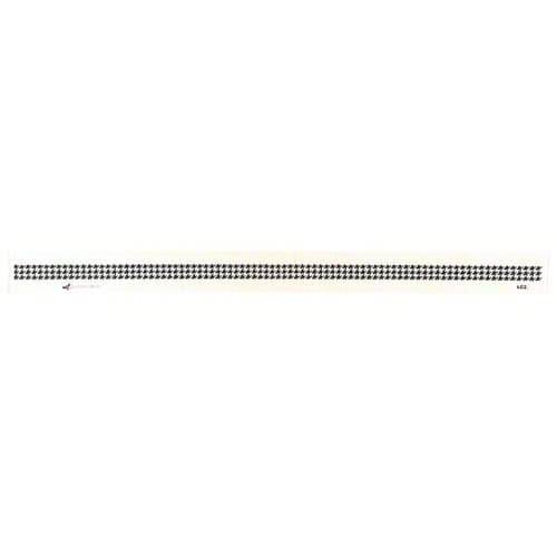 Black and White Houndstooth Belt