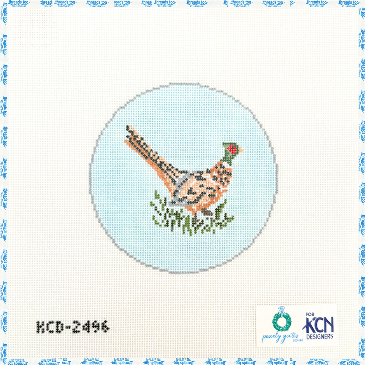 Hunting Pheasant Round - KCN Designers