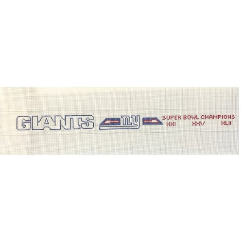 NY Giants Belt White