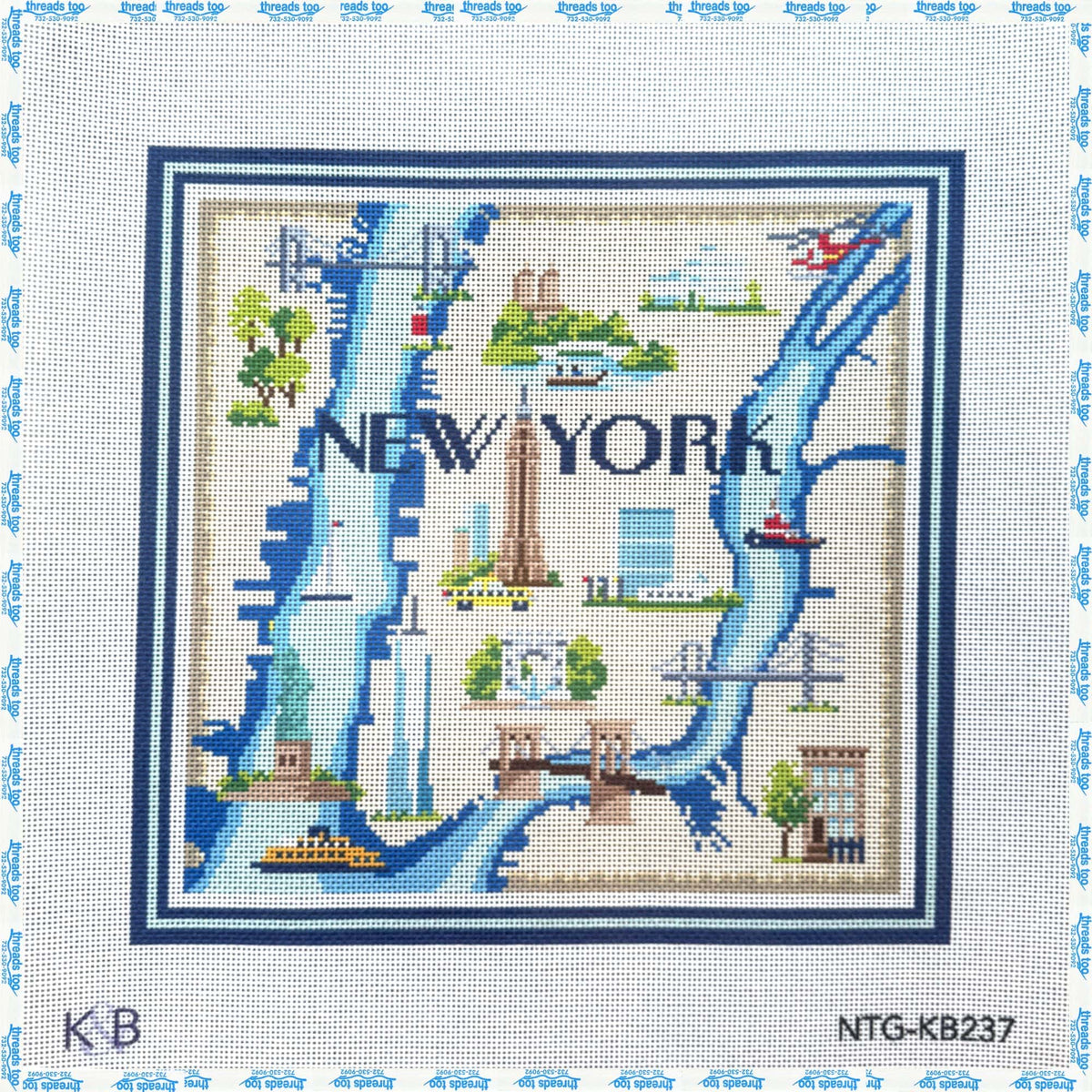 New York Map 13 - Kirk & Bradley