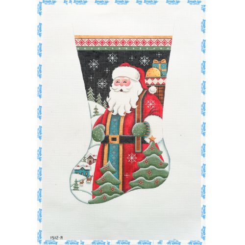 Night Santa Stocking