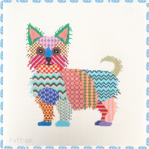 Patterned Yorkie
