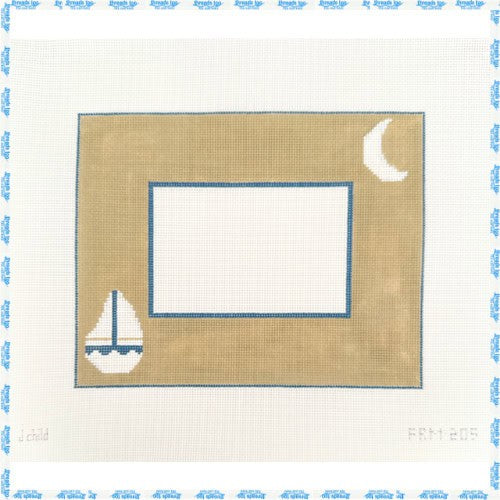 Sailboat and Moon Frame