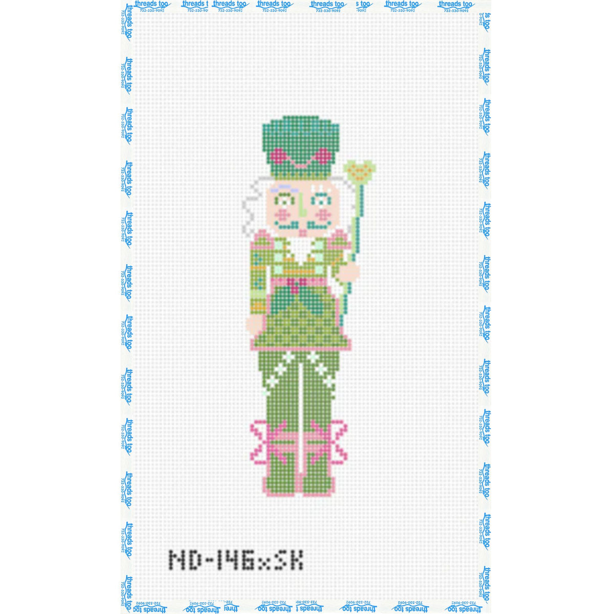 Small Green Nutcracker - Nash & Daughters