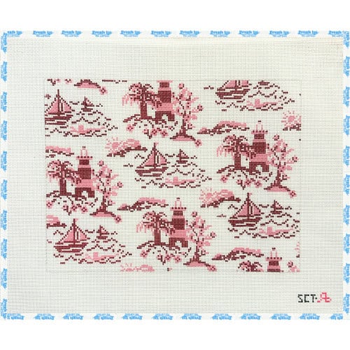 Summer Toile Red
