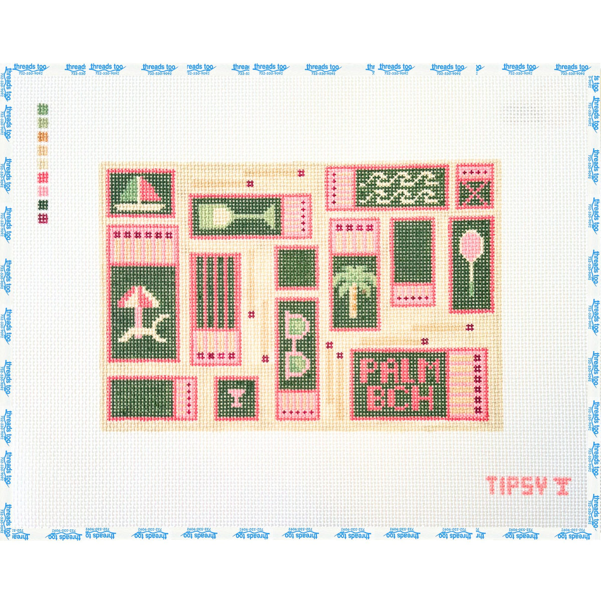 Palm Beach Purse Insert - Threaded & Tipsy