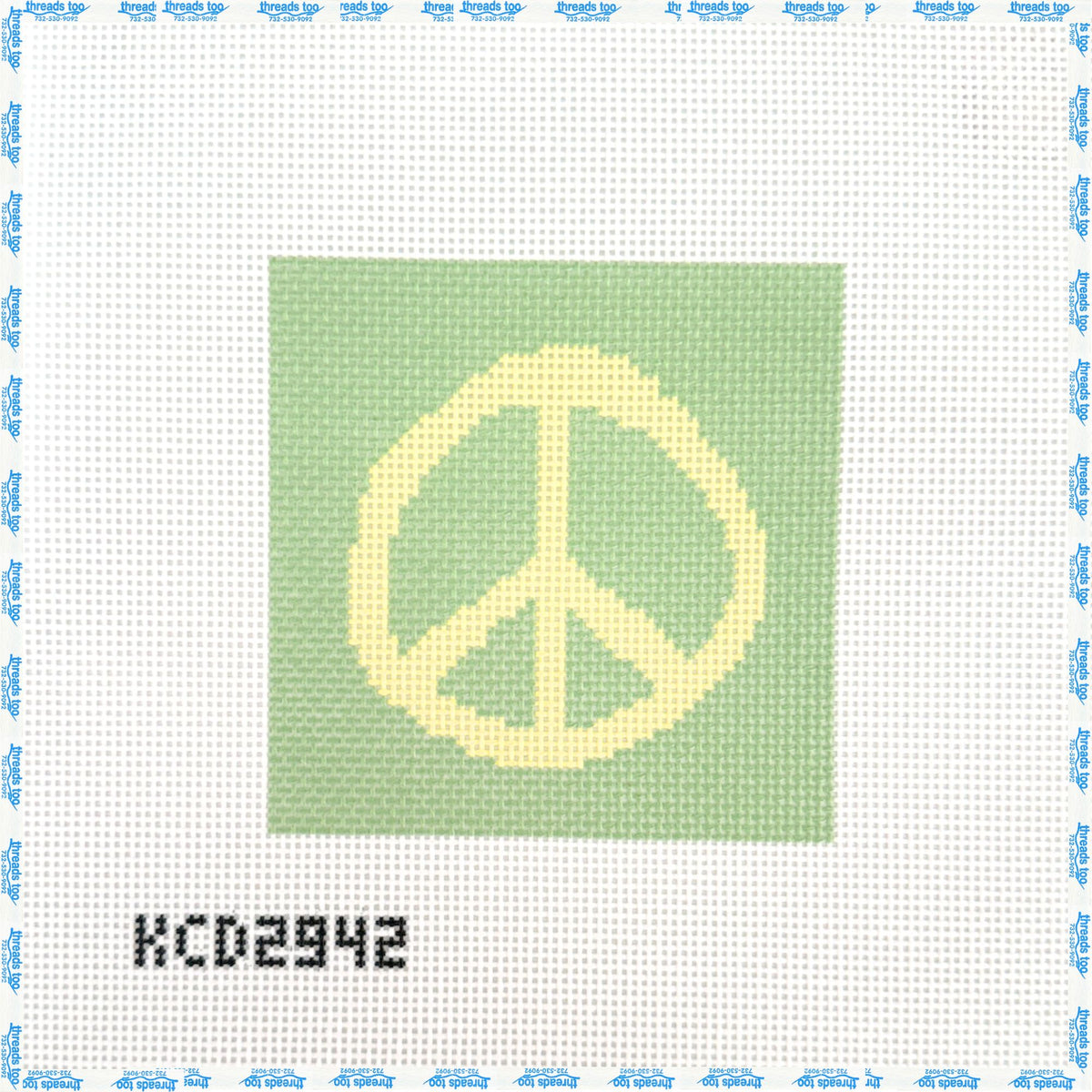 Yellow Peace Sign - KCN Designers