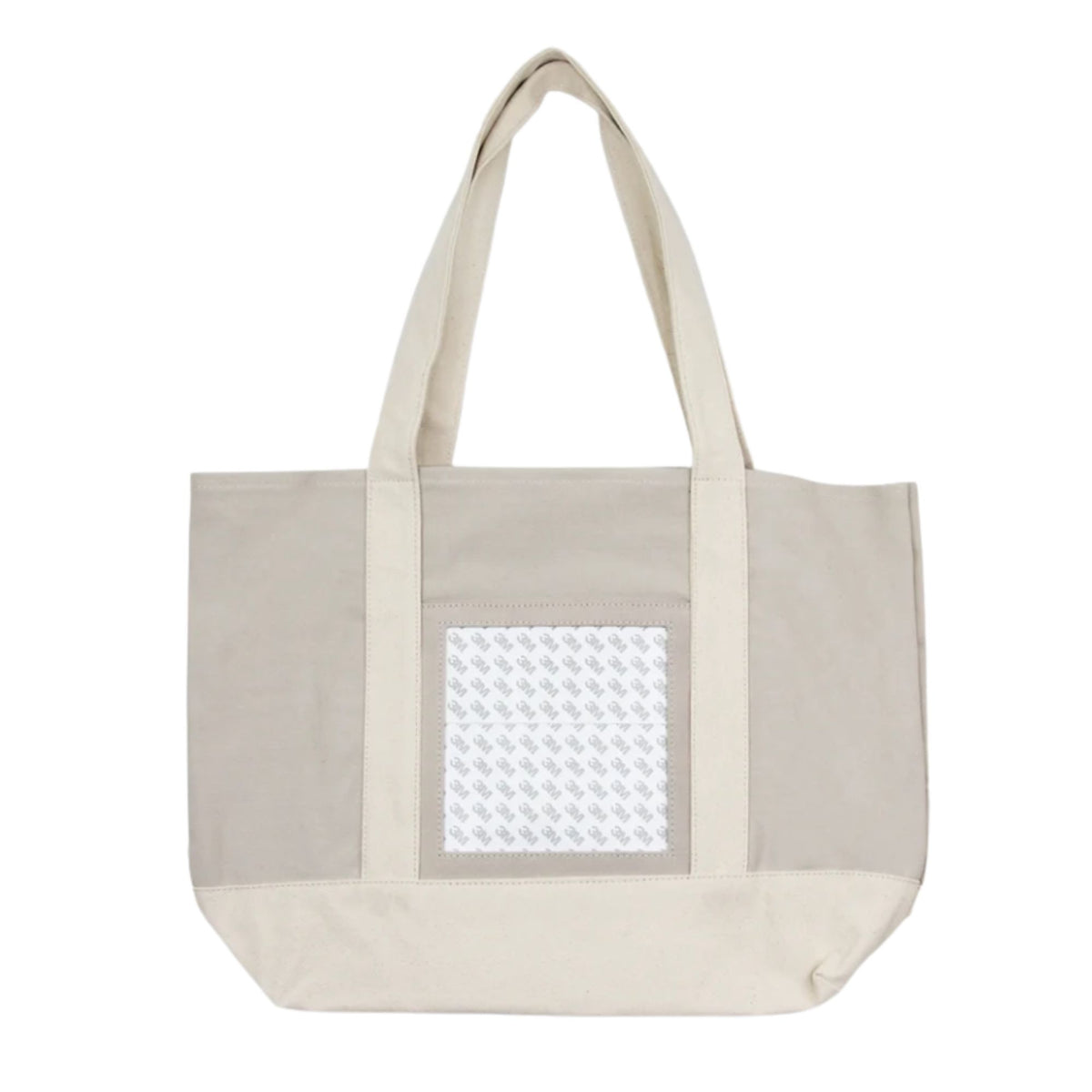 Self Finishing Canvas Tote Bag - Taupe