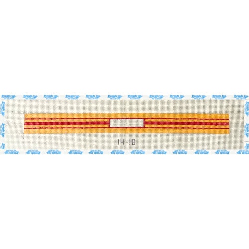 Yellow and Red Dog Collar