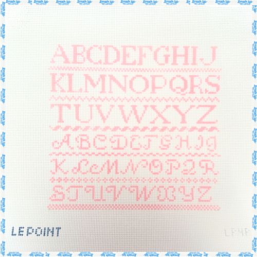ABC Sampler Pink - Le Point