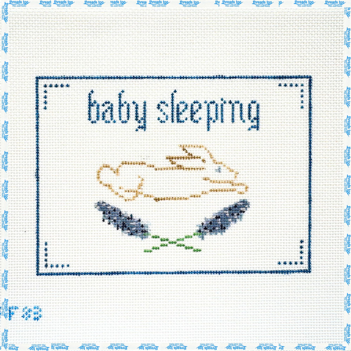 AF Blue Baby Sleeping