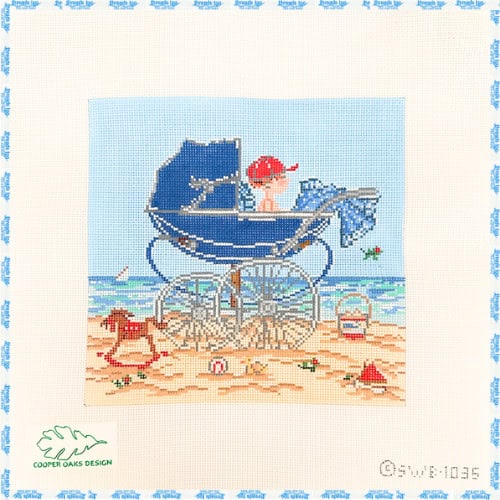 Baby Boy in Carriage