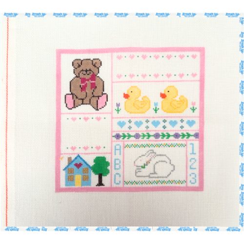 Baby Girl Birth Sampler