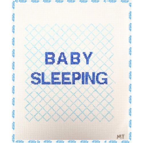 Baby Sleeping Blue