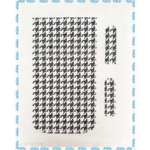 Black and White Houndstooth Purse - KCN Designers