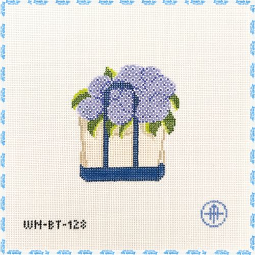 Blooming Hydrangeas Tote - Purple