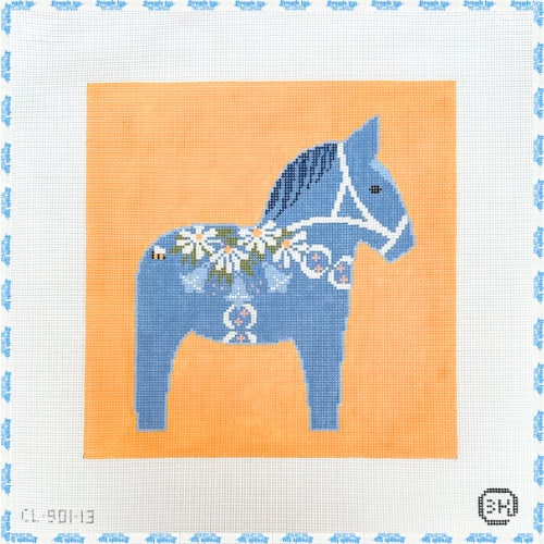 Blue Dala Horse