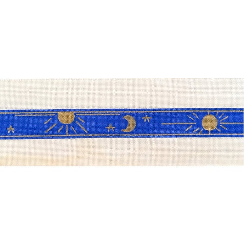 Blue Belt with Moons