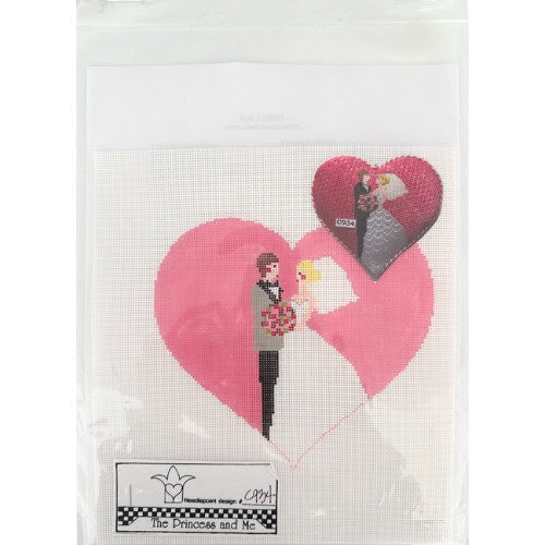 Bride and Groom in Heart
