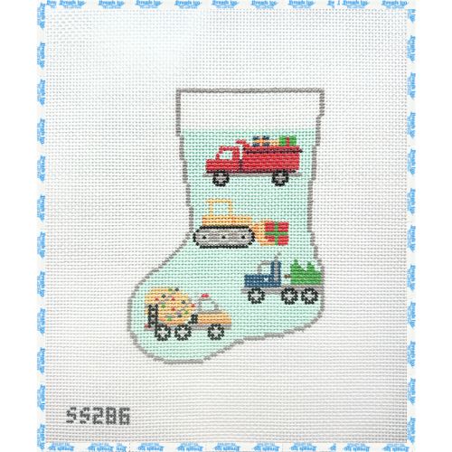 Christmas Construction Mini Stocking
