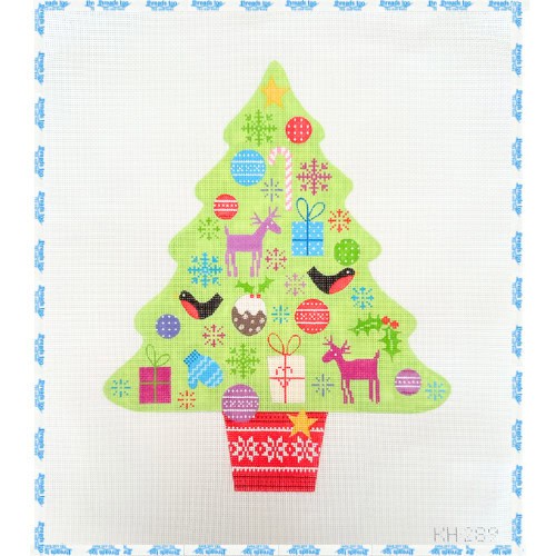 Christmas Tree with Fairisle