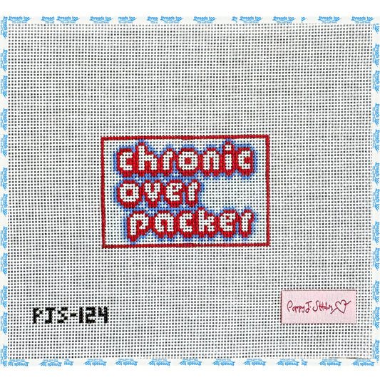 Chronic Overpacker Luggage Tag Insert