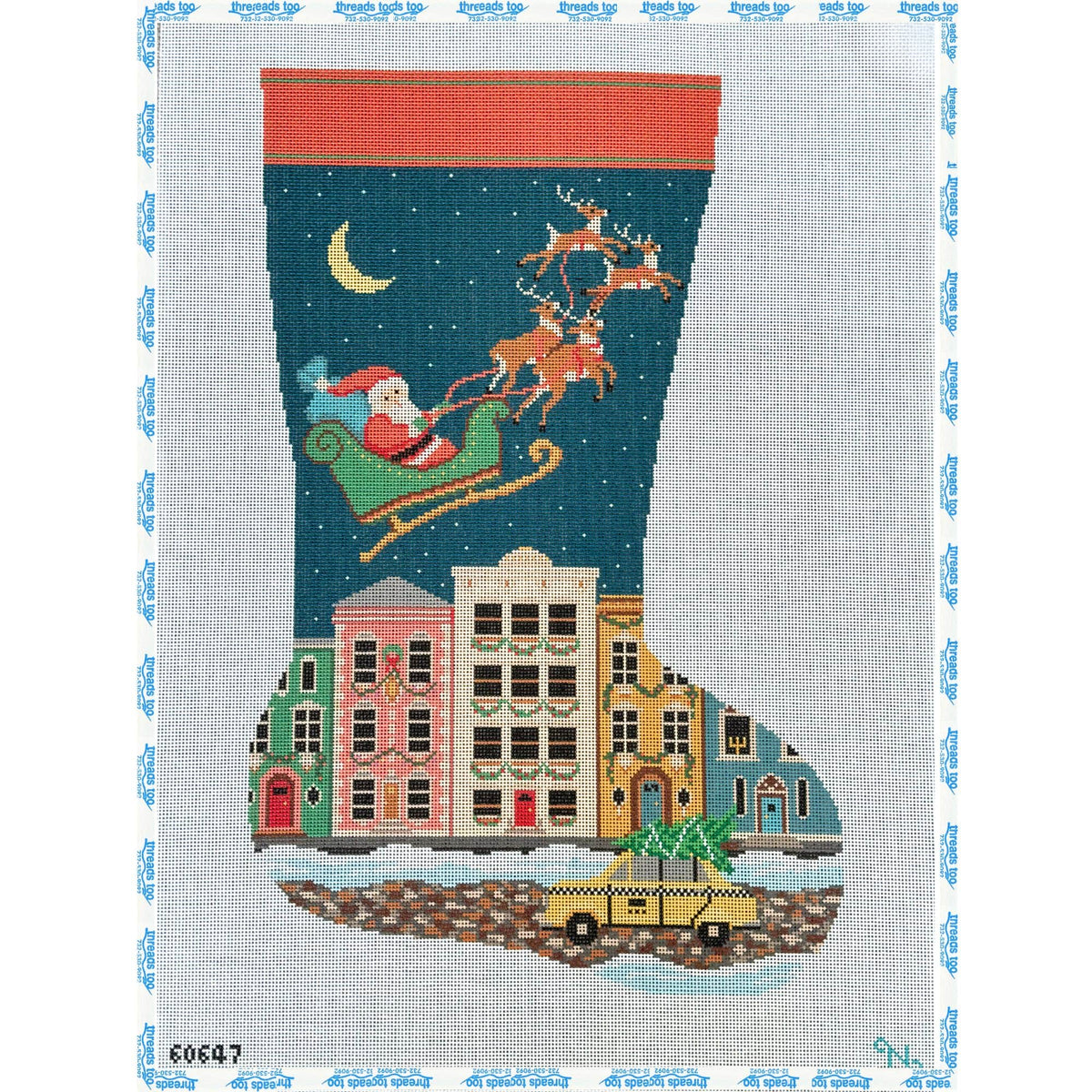 City Christmas Stocking