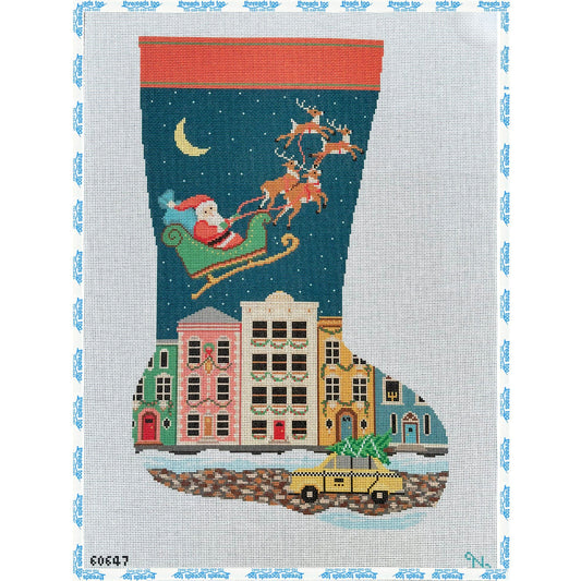 City Christmas Stocking