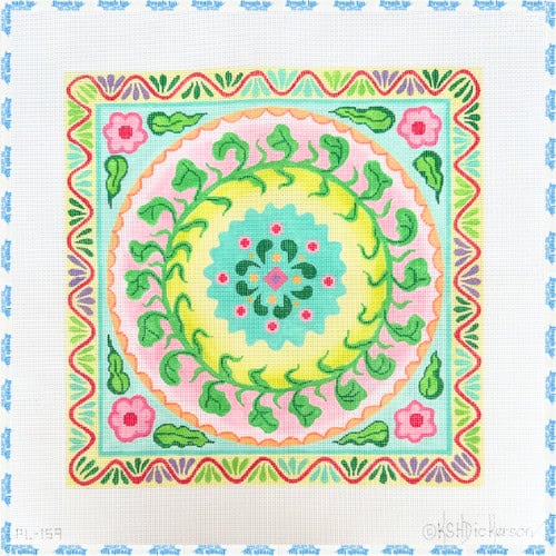 Colorful Circle in Square