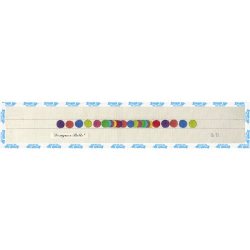 Rainbow Dots Dog Collar
