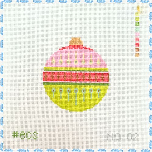Pink and Green Bauble