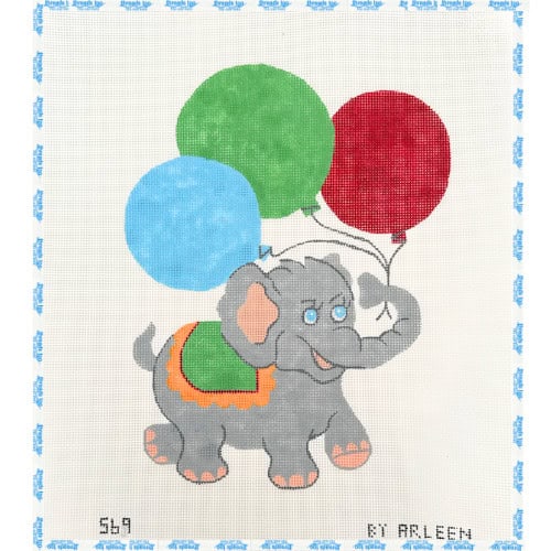 Elephant with Balloons
