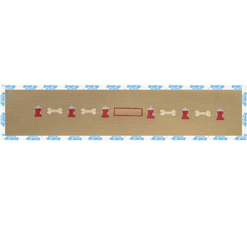 Fire Hydrant and Bones Dog Collar
