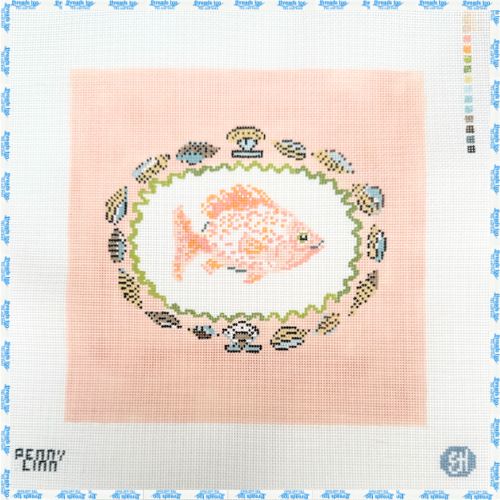 Fish Shell Platter Pink - Penny Linn