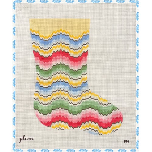 Flame Stitch Stocking