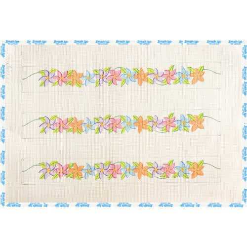 Floral Luggage Rack Straps