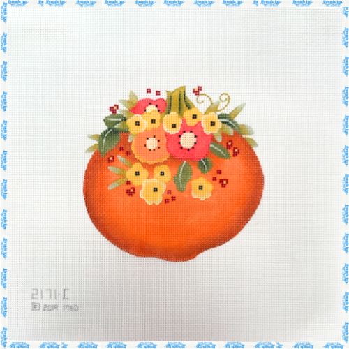 Floral Pumpkin 1