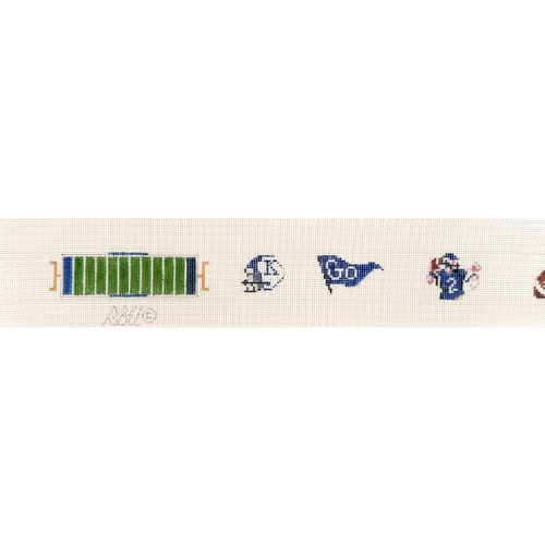 Blue Football Belt