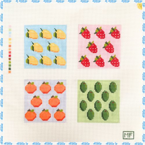 Fruit and Olive Coasters