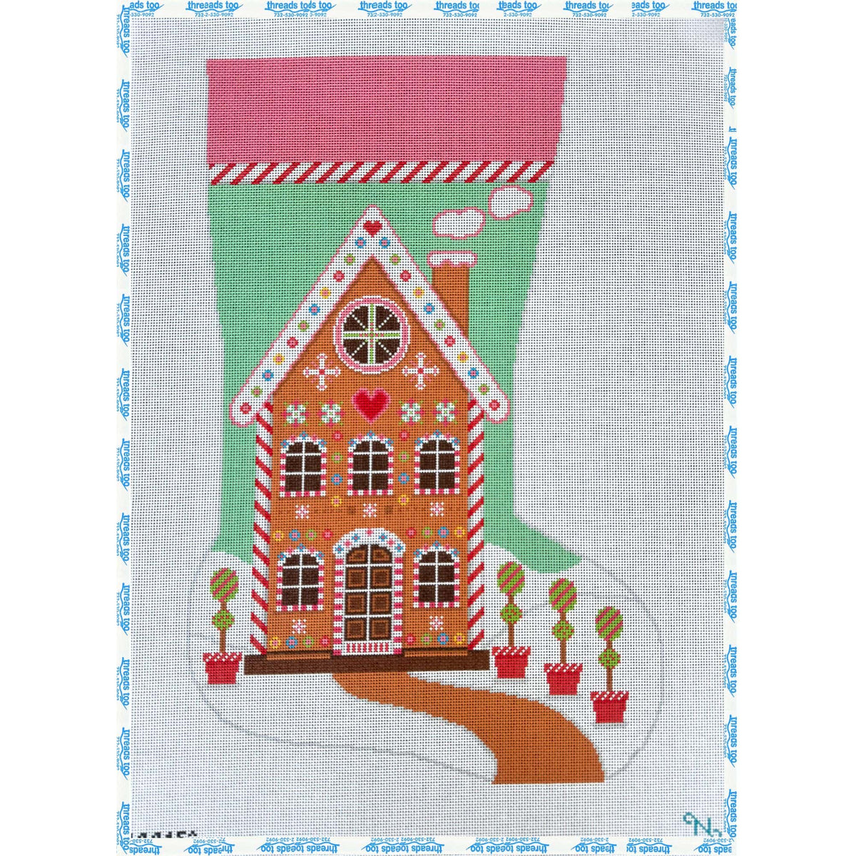 Gingerbread House Stocking