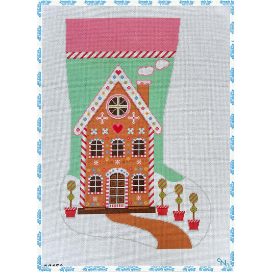 Gingerbread House Stocking