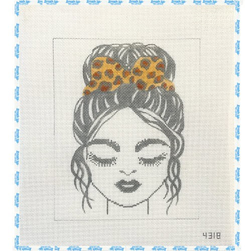 Alice Peterson - Girl With Cheetah Bow