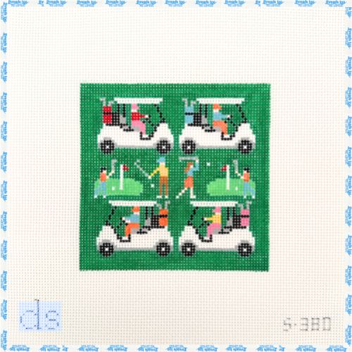 Golfers Square - Doolittle Stitchery