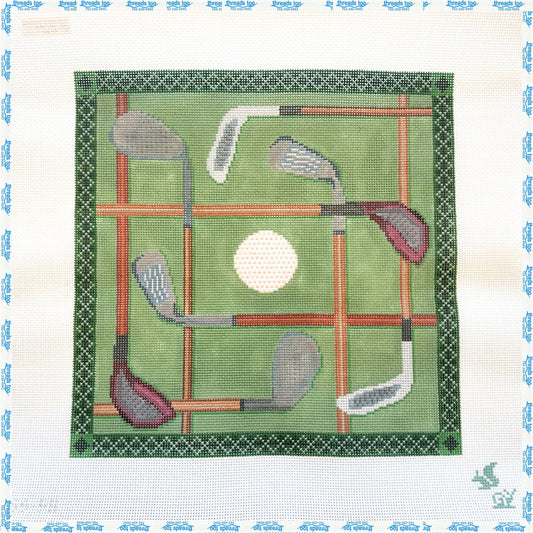 Vintage Golf Pillow